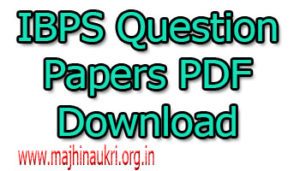 IBPS Question Papers