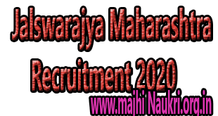 Jalswarajya Maharashtra Recruitment 2020 Jalswarajya Maharashtra Recruitment 2020
