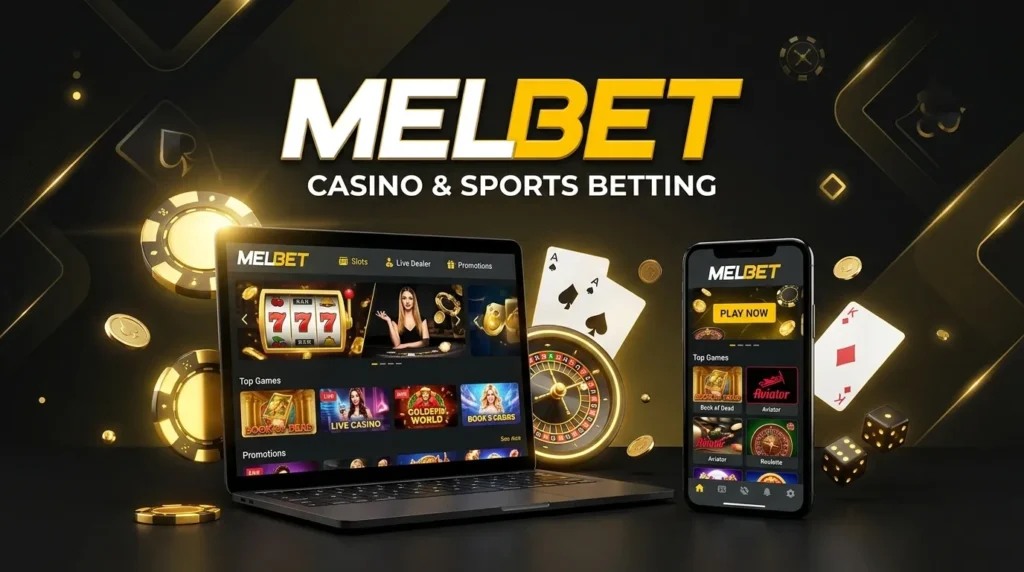 Sign up at MelBet now and place your first bet!